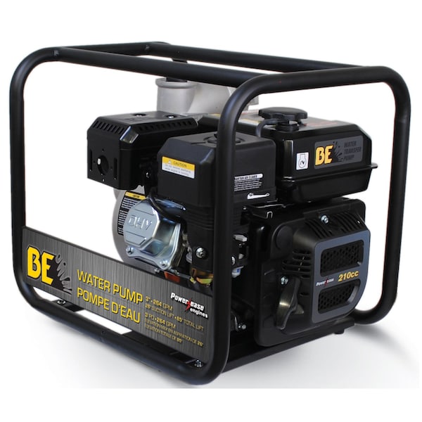 Be Pressure 3 Water Pump - 7 HP 264 GPM , 210CC Powerease Engine WP-3070S - main